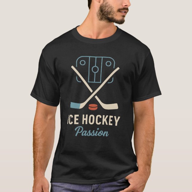 Ice Hocket Passion T-Shirt (Vorderseite)