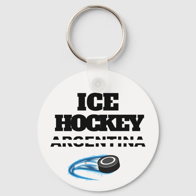 ICE HOCKEY ARGENTINA SCHLÜSSELANHÄNGER (Vorderseite)