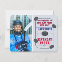 Ice Hockey Birthday Party Foto