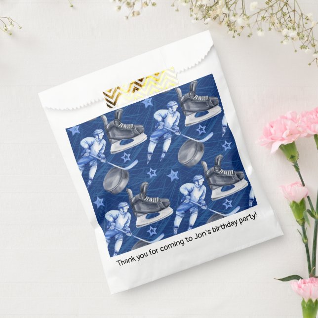 Ice Hockey Birthday Party Geschenktütchen (Versiegelt)