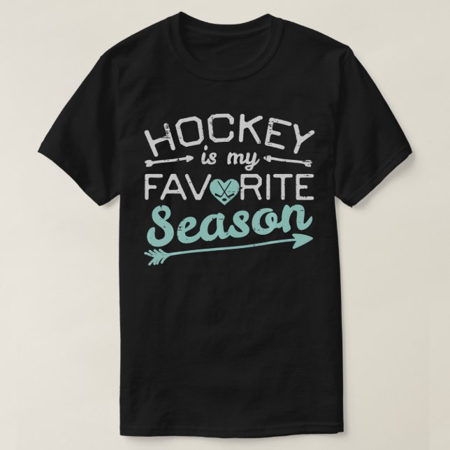 Ice Hockey My Lieblings-Saison Spieler Goalie Men  T-Shirt (Design vorne)