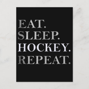 Ice Hockey Postkarte