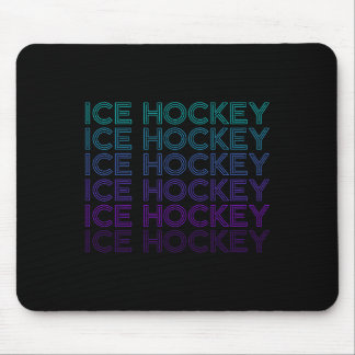 Ice Hockey Retro  Mousepad