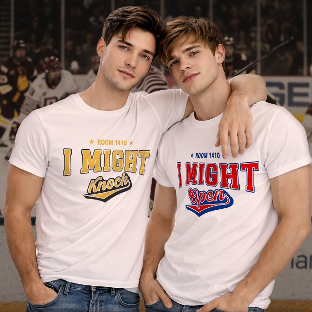 Ice hockey Romance Team Hollanov Shane & Ilya Book T-Shirt (Von Creator hochgeladen)