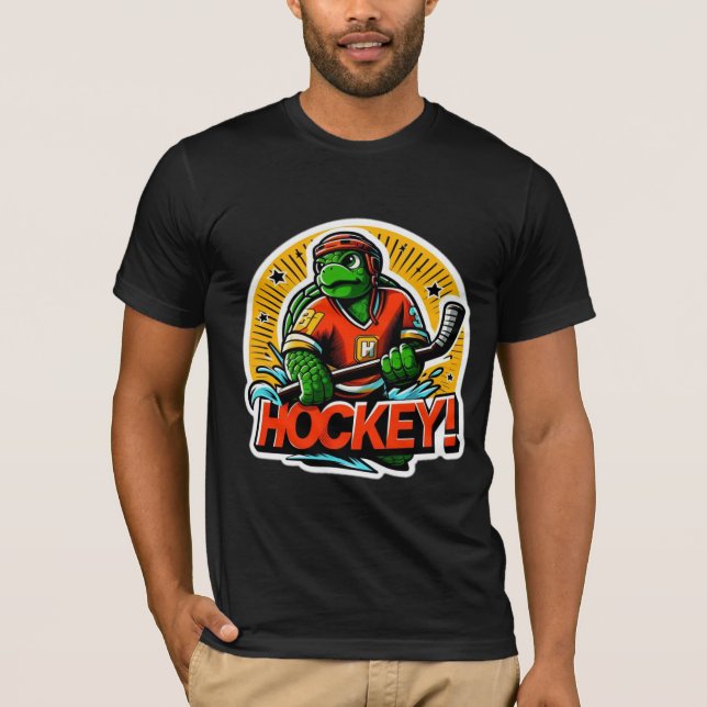 ICE-HOCKEY-SEE-TURTÜR 4 T-Shirt (Vorderseite)