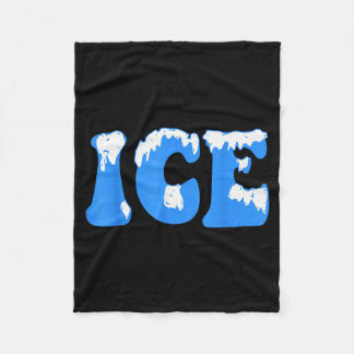 Ice Ice Baby Familie Lustiges Halloween-Kostüm Paa Fleecedecke