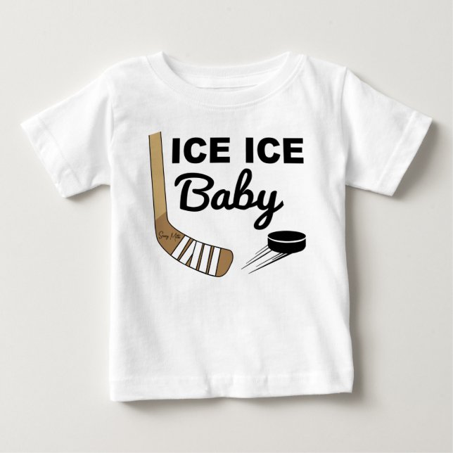Ice Ice Baby Hockey T-shirt (Vorderseite)