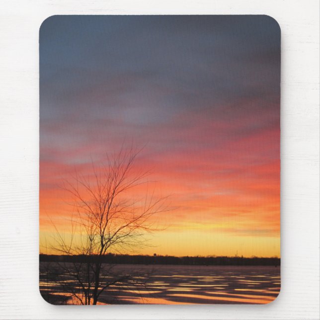 Ice Lake Sunset Mousepad (Vorne)