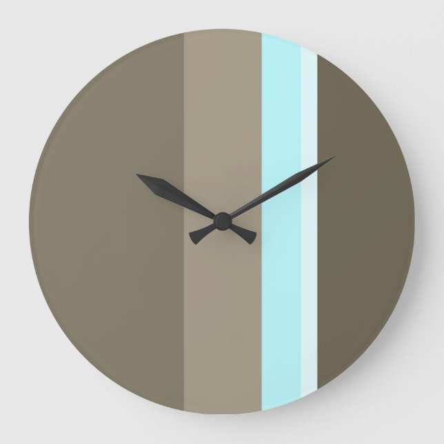 Ice-o-Taupe Große Wanduhr (Vorderseite)