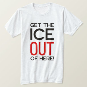 ICE OUT Anti-Trump-Protest T-Shirt