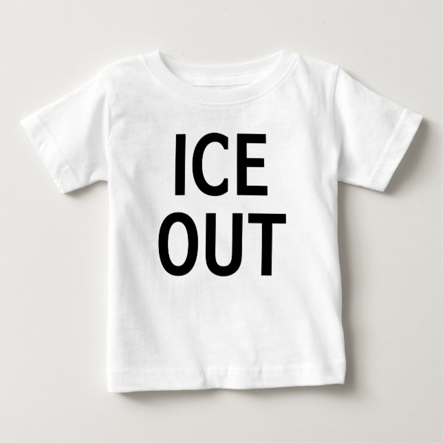 Ice Out Baby T-shirt (Vorderseite)