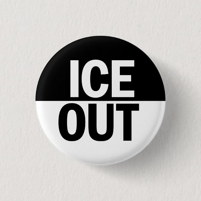 ICE OUT Button (Vorderseite)