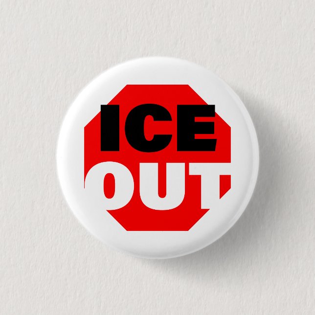 ICE OUT BUTTON (Vorderseite)