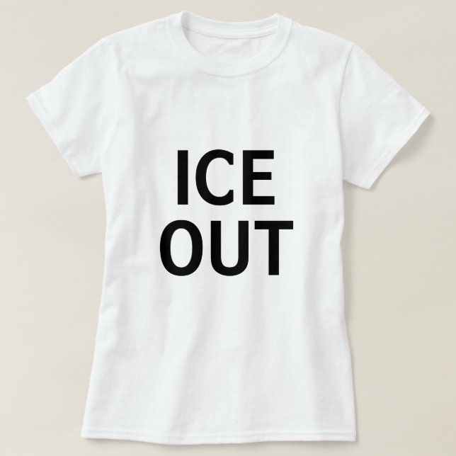 Ice Out T-Shirt (Design vorne)