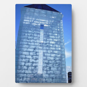 Ice Palace in Carnaval de Quebec, Kanada Fotoplatte
