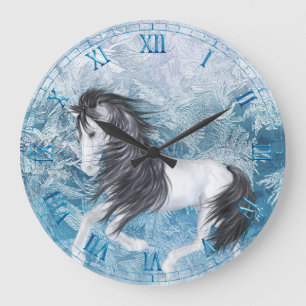Ice Pony Wall Uhr