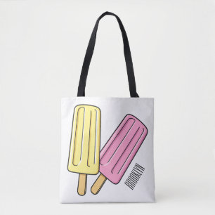 Ice Pop Cartoon Illustration