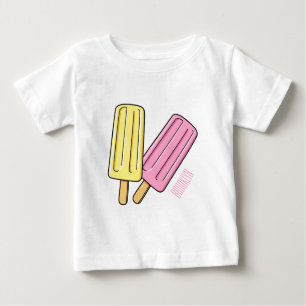 Ice Pop Cartoon Illustration Baby T-shirt