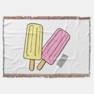 Ice Pop Cartoon Illustration Decke
