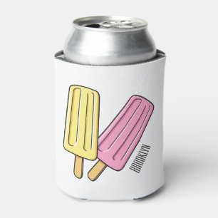 Ice Pop Cartoon Illustration Dosenkühler