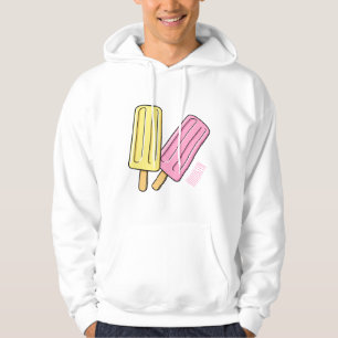 Ice Pop Cartoon Illustration Hoodie