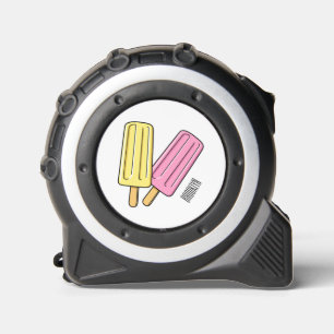 Ice Pop Cartoon Illustration Maßband