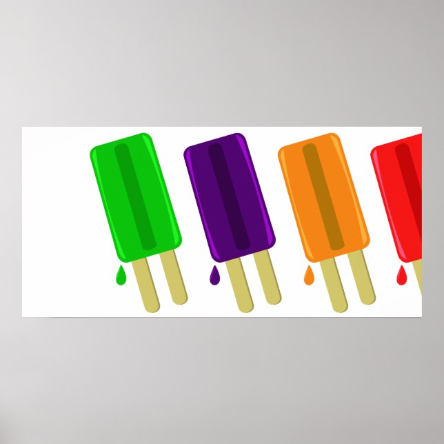 ICE-POP-Plakat Poster (Vorne)