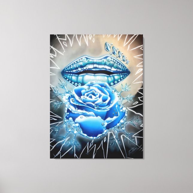"Ice Queen" Leinwanddruck (Vorderseite)
