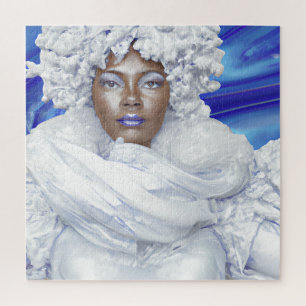 Ice Queen Melanin Women Black Girl Magic Sista Puzzle