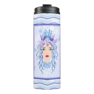 Ice Queen Mermaid Tumbler Thermosbecher