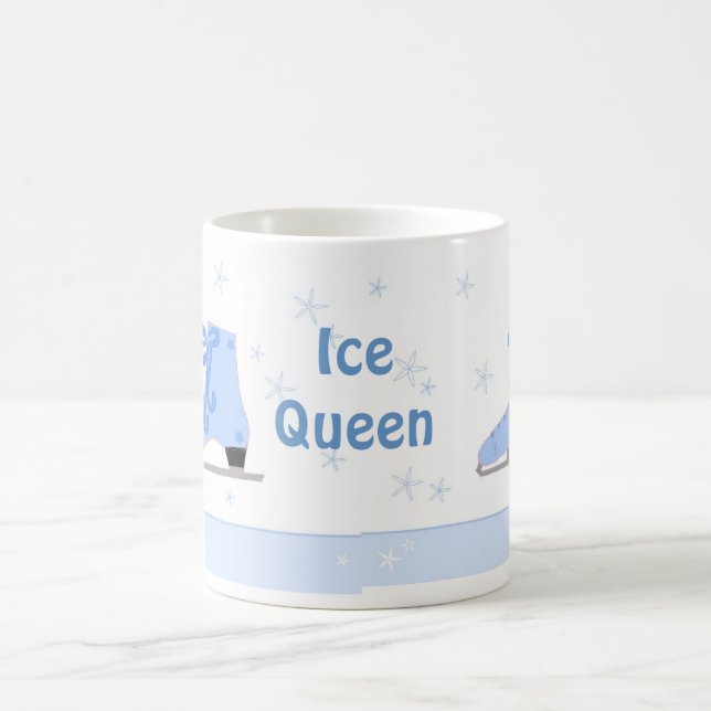 Ice Queen Skaten Design Kaffeetasse (Mittel)