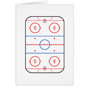 Ice Rink Diagramm Hockey Spiel Design