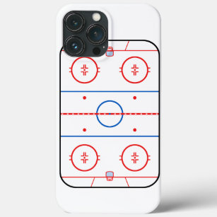 Ice Rink Diagramm Hockey Spiel Design Case-Mate iPhone Hülle