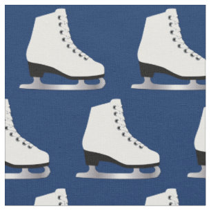 Ice-Skate Abbildung Skaten Rink Blau Stoff