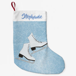 Ice Skate Design Weihnachts-Strumpf Kleiner Weihnachtsstrumpf