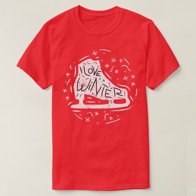 Ice Skate Ice Skaten Shirt Ice Skaten Party Shi (Design vorne)