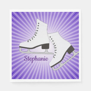 Ice Skate Paper Party Napkin Serviette