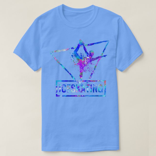 Ice Skaten 49 T-Shirt (Design vorne)