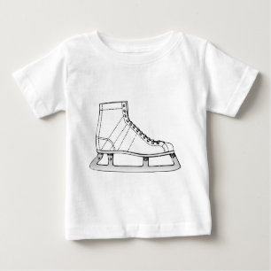 Ice-Skaten-Abbildung-Skaten Baby T-shirt