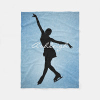 Ice Skaten Abbildung Skaten Design Fleece Blanken