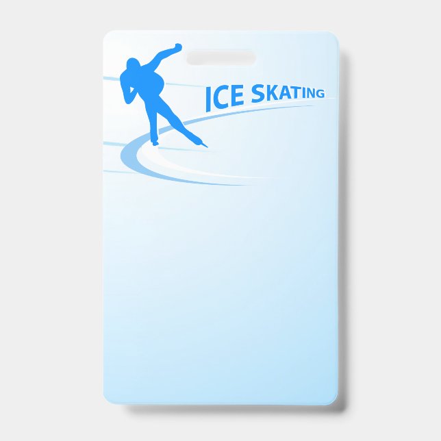 Ice Skaten Ausweis (Vorderseite)