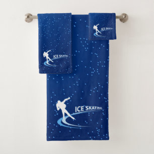Ice Skaten Badhandtuch Set