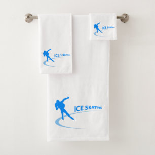 Ice Skaten Badhandtuch Set
