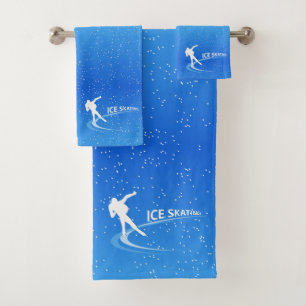 Ice Skaten Badhandtuch Set