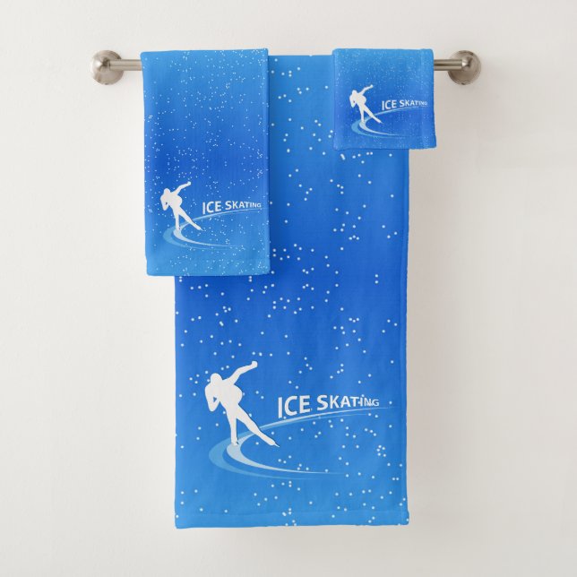 Ice Skaten Badhandtuch Set (Insitu)