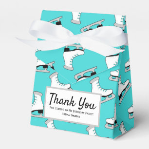 Ice Skaten Birthday Favor Box Geschenkschachtel