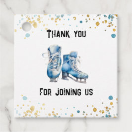 Ice-Skaten Boys Ice Hockey Geburtstagsparty Geschenkanhänger