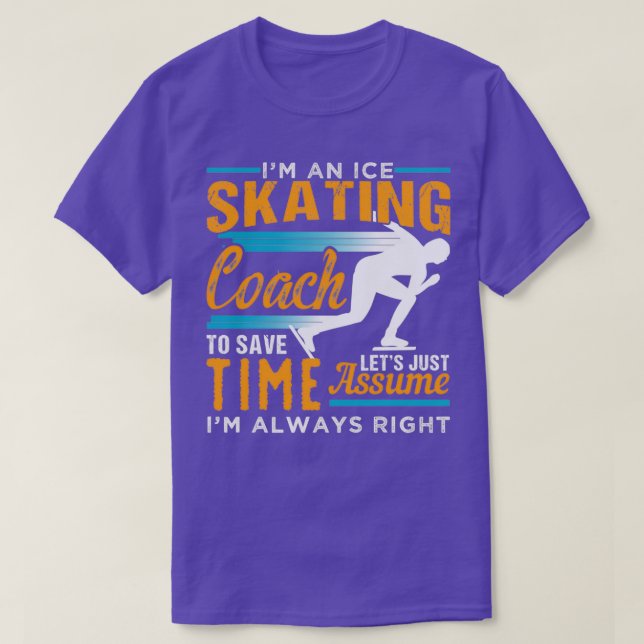ICE SKATEN COACH 2 T-Shirt (Design vorne)
