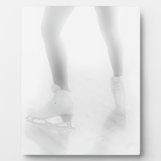 Ice Skaten Fotoplatte (Vorderseite)