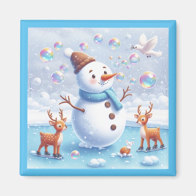 Ice Skaten Magnet (Vorne)